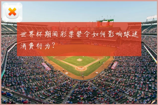 世界杯期间彩票禁令如何影响球迷消费行为？
