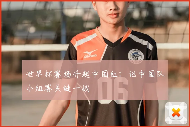 世界杯赛场升起中国红：记中国队小组赛关键一战